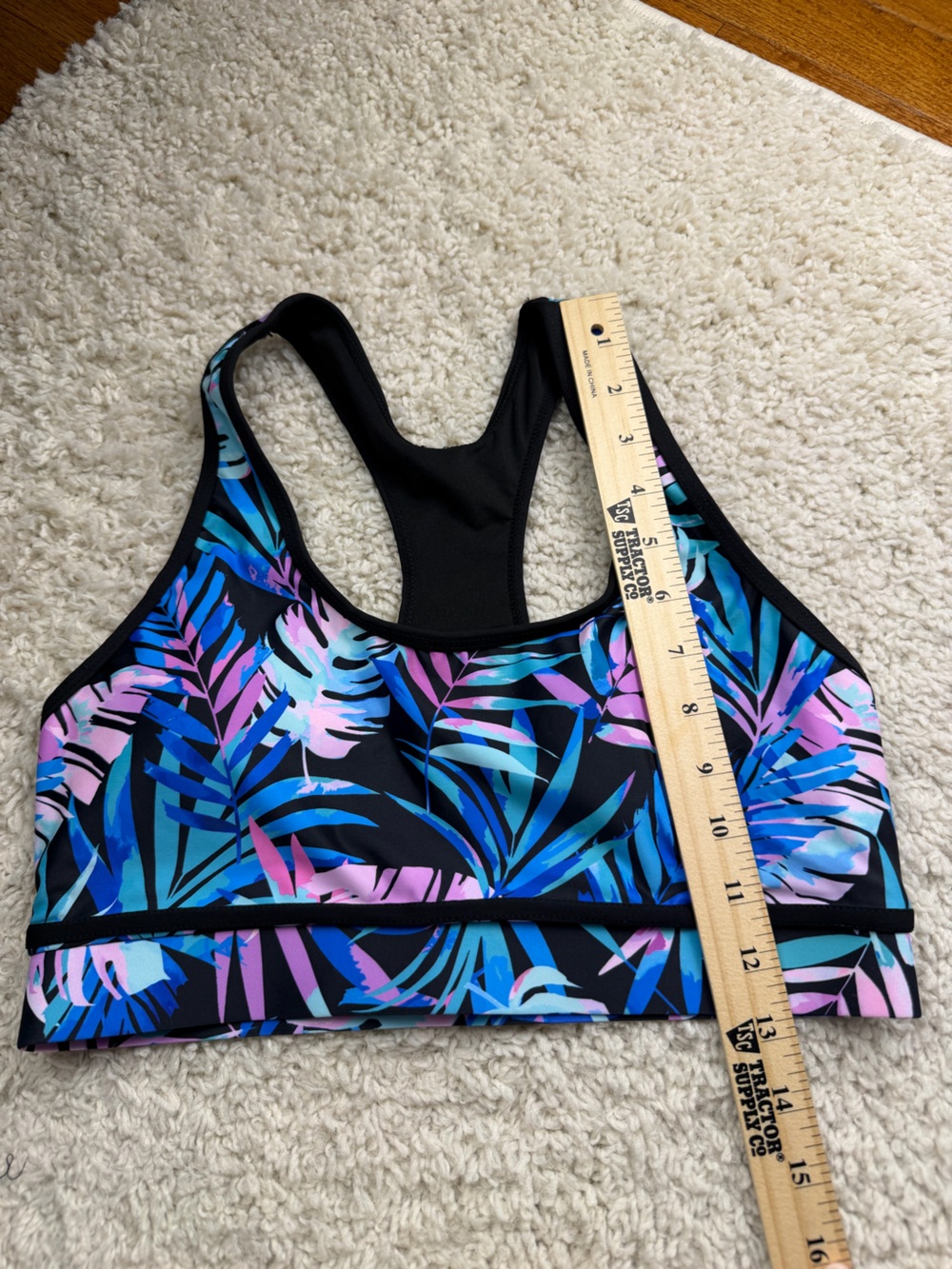 WMNS Racerback Padded Sports Bra/Swim Top - Picture 5 of 5